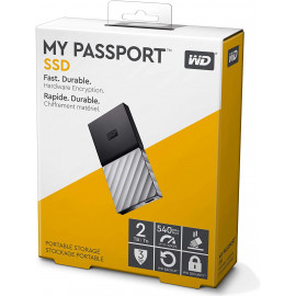 WD My Passport 256GB SSD Ultra Portable External 