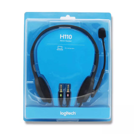 Logitech® Stereo Headset H110  with Microphone